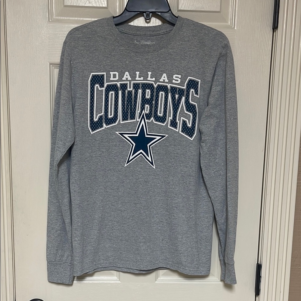 Dallas Cowboys Gray Long Sleeve Shirt